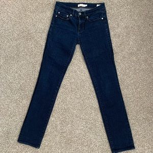 Tory Burch Super Skinny Jeans (dark)